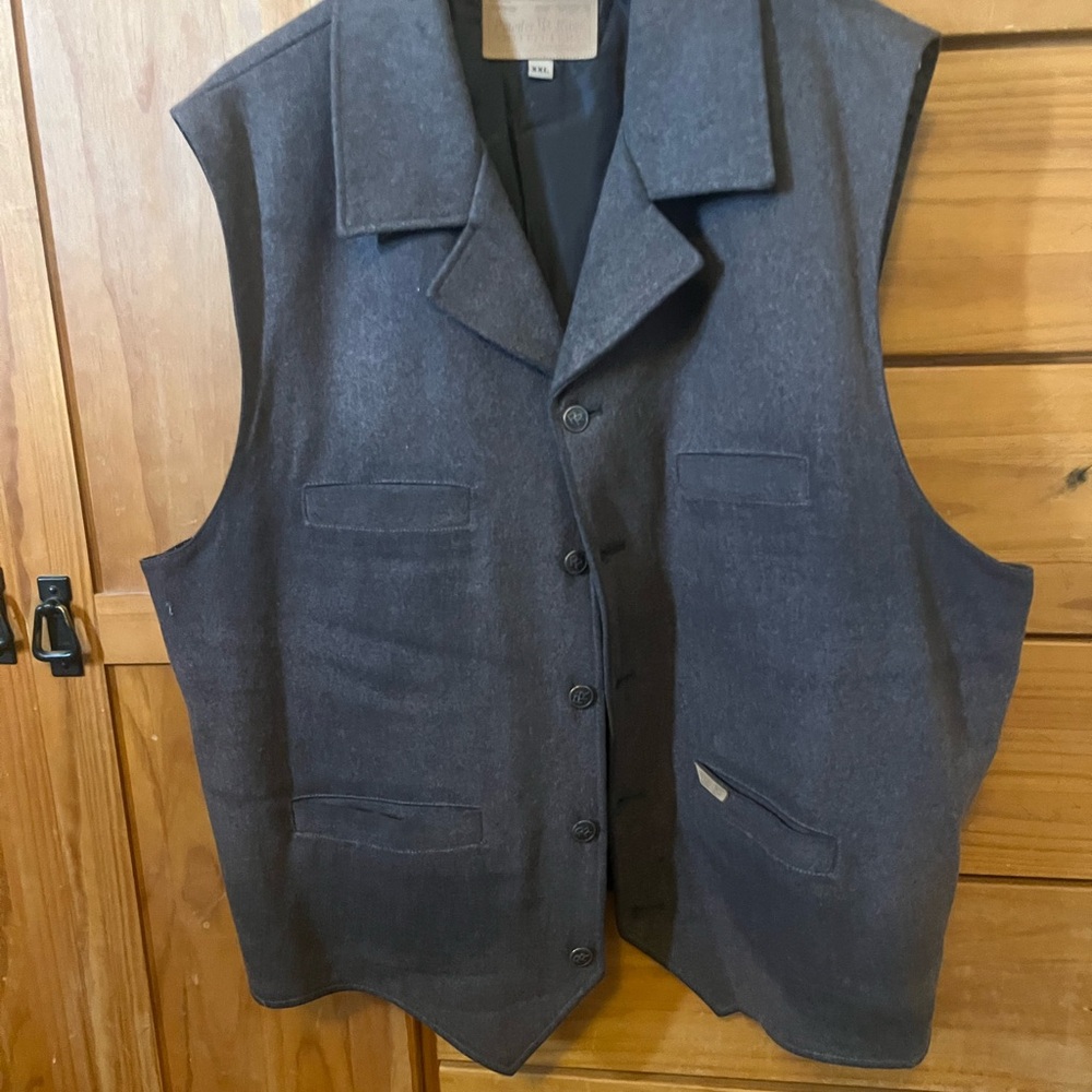 Men's Charcoal Grey Vest